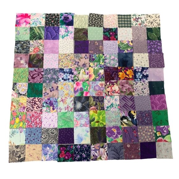 14 pcs 20 x 20 inch cotton fabric square quilting... Office | 10 Precut 2 Cotton Quilting Fabric Squares Assorted Floral ...